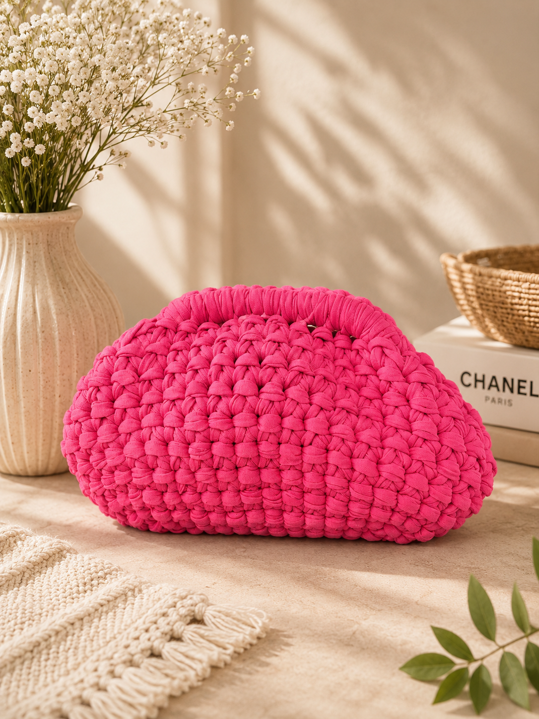 Clutch Positano Fucsia