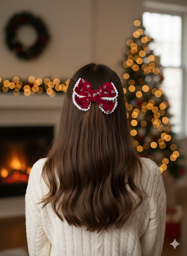 Ferma capelli fiocco