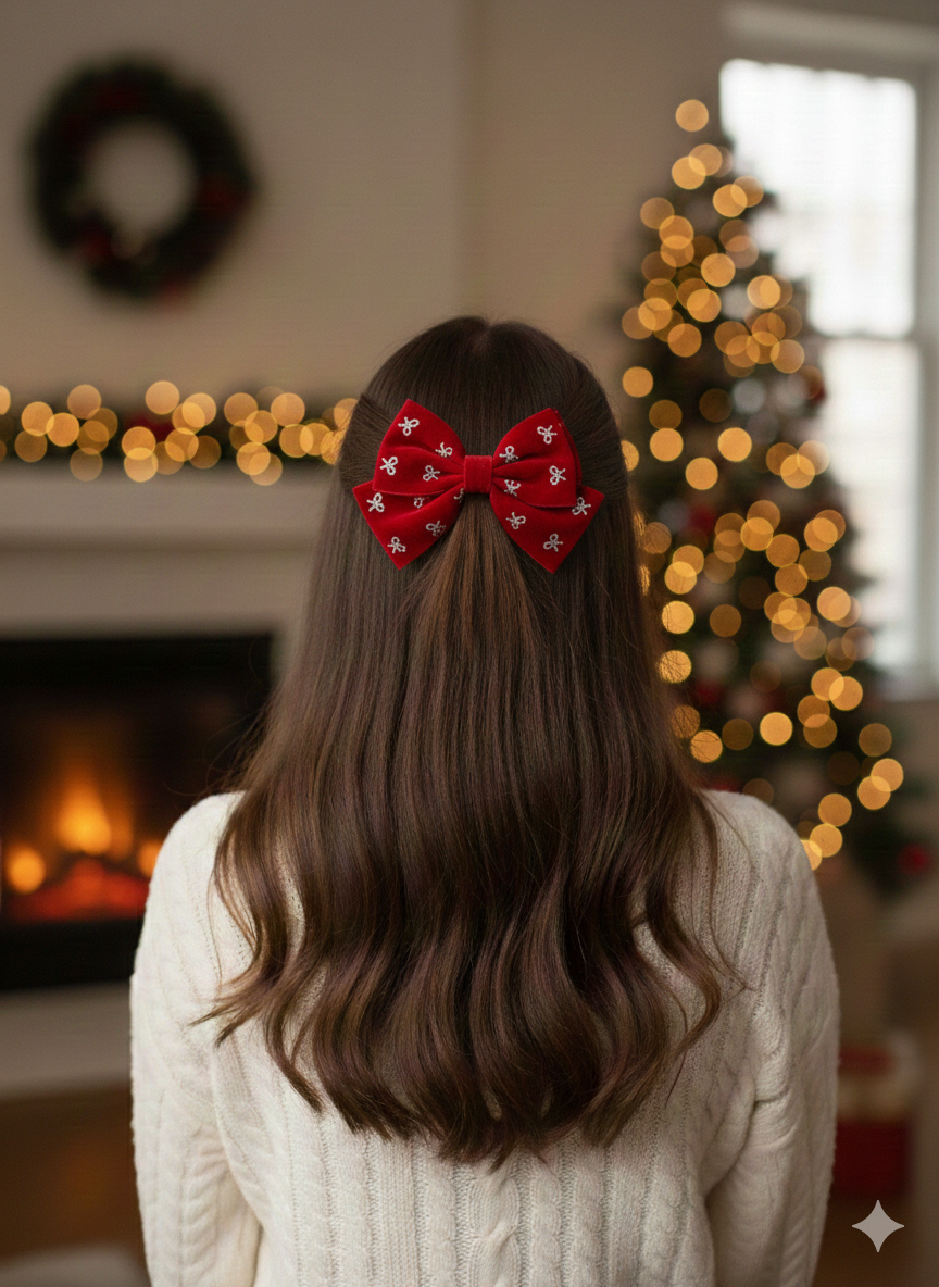 Ferma capelli fiocco