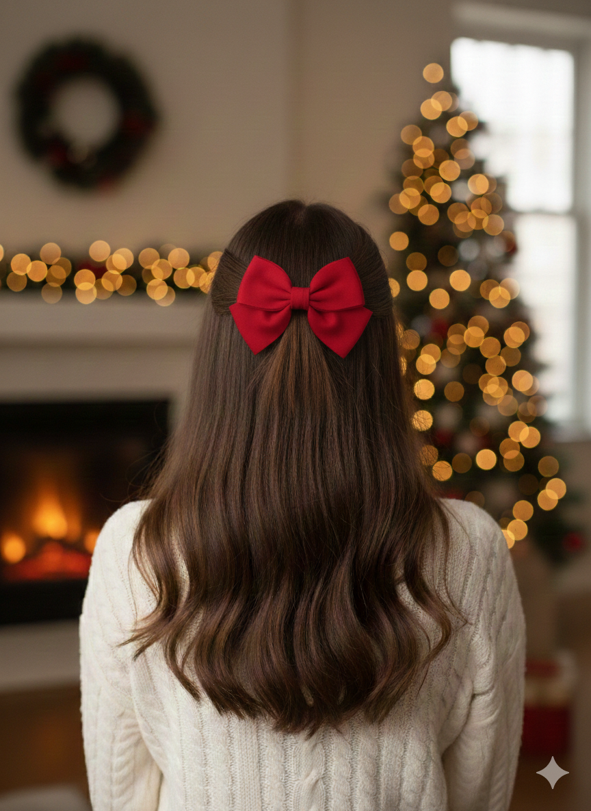 Ferma capelli fiocco