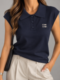 Polo in Maglia con Ricamo