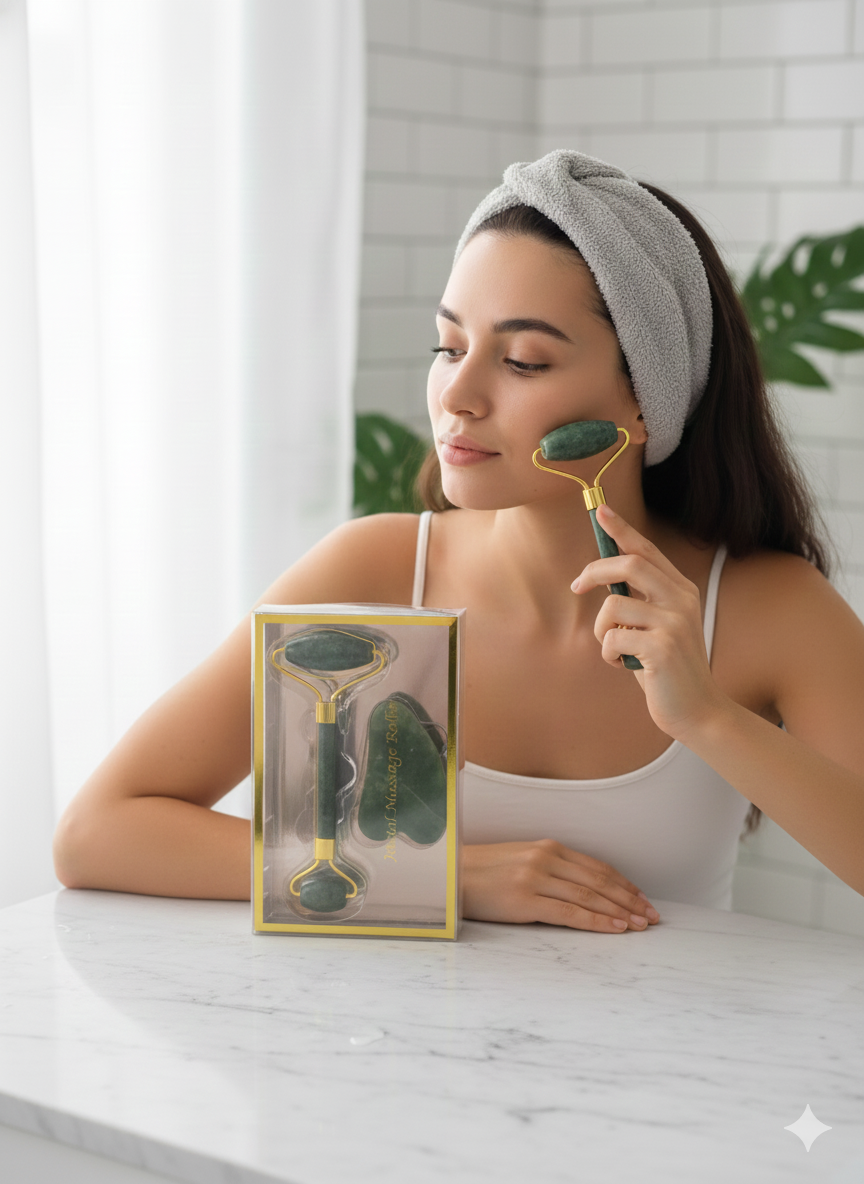 Set beauty routine